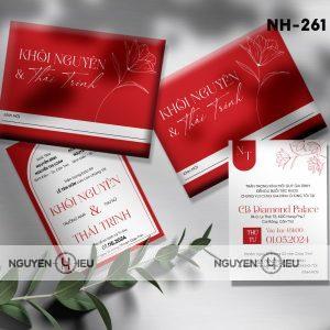 Thiệp cưới Hiếu Nguyễn thiết kế